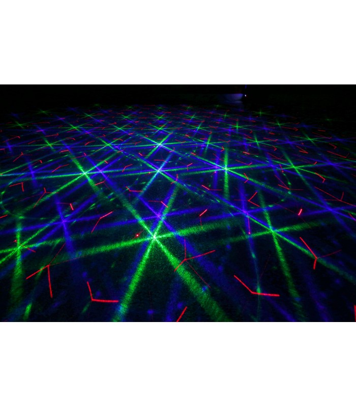 beamZ Bianca Double Laser RGB Gobo IRC