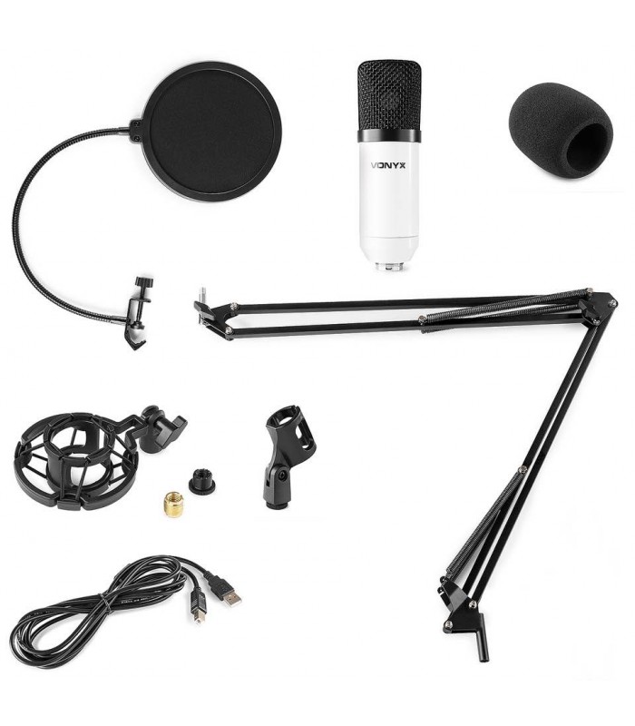 Vonyx CMS300W Stud.MicroSet USB White