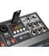 Vonyx VMM-K602 MusMix 6Ch/BT/Echo/USB Rec