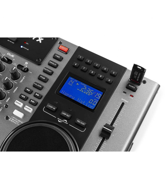 Vonyx CDJ450 Double CD/MP3/USB, BT Statio
