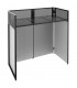 Vonyx DB4 Pro DJ Booth System 1.1m Lycra