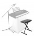 Vonyx KBB10 Keyboard Bench 40-60cm