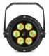 beamZ BWA63 LED AluPAR IP65 6x3W RGB IRC