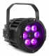 beamZ BWA63 LED AluPAR IP65 6x3W RGB IRC