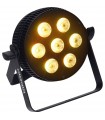 Algam Lighting SLIMPAR-710-HEX Proiettore Par LED 7 x 10W RGBWAU