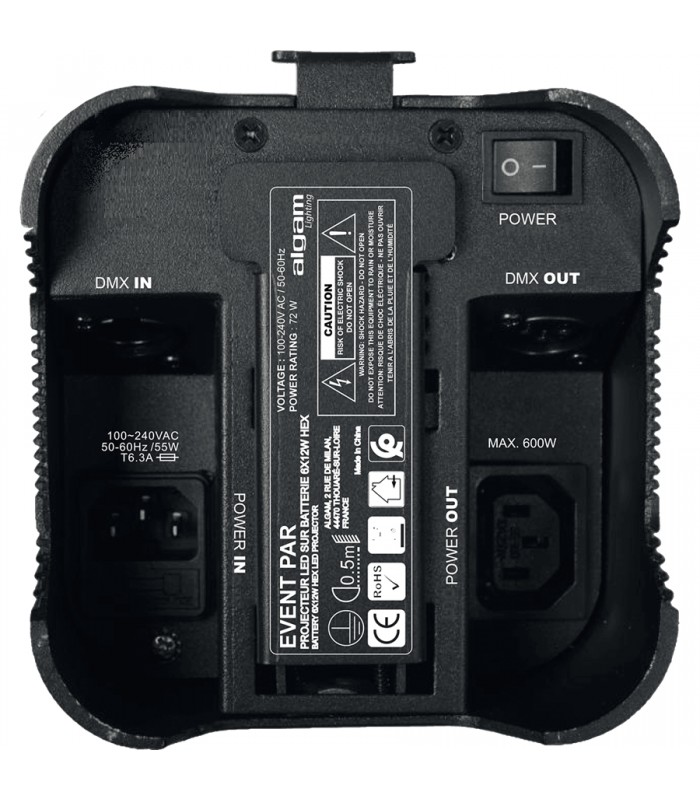 Algam Lighting EVENTPAR Par DMX a Batteria