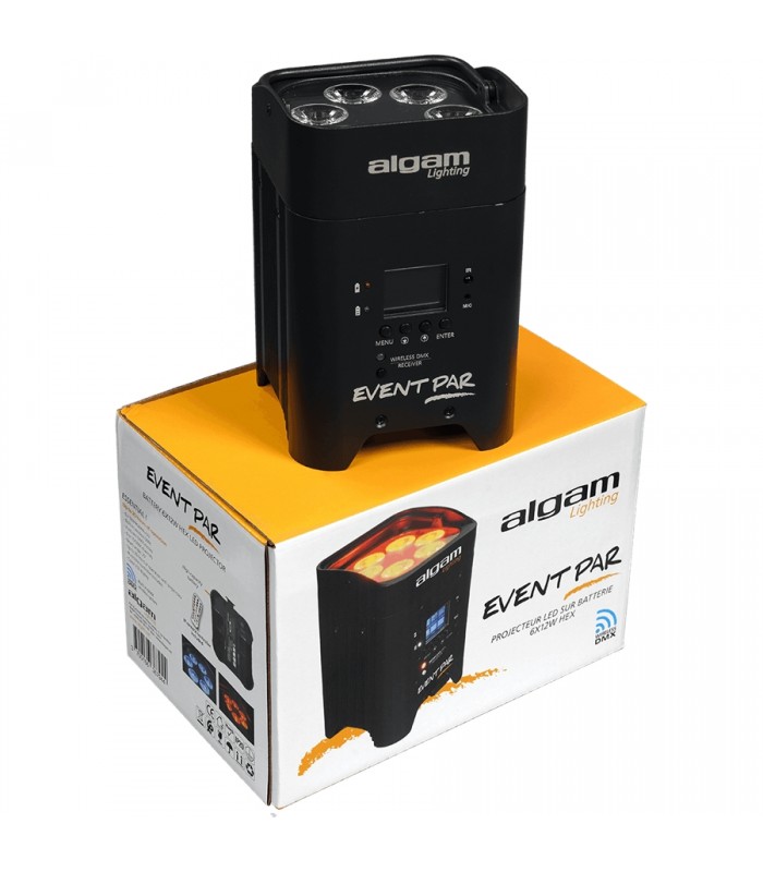 Algam Lighting EVENTPAR Par DMX a Batteria