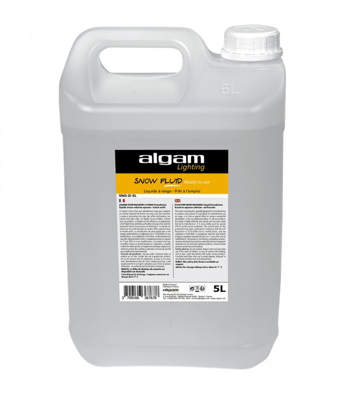 Algam Lighting SNO-D-5L Liquido Neve Pronto all'Uso 5L