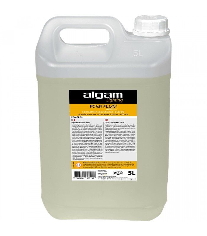 Algam Lighting FOA-CE-5L Liquido Schiumogeno Concentrato ECO 4% 5L