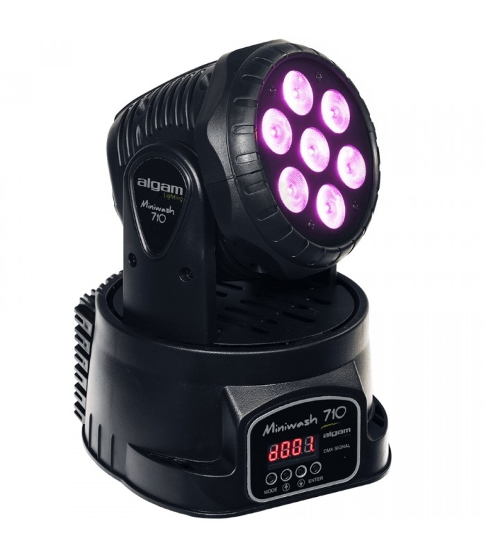Algam Lighting MINIWASH 710 Wash Testa Mobile LED RGBW 7x10W