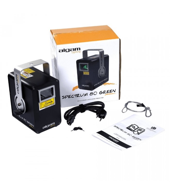 Algam Lighting SPECTRUM 80 GREEN Laser 80 mW
