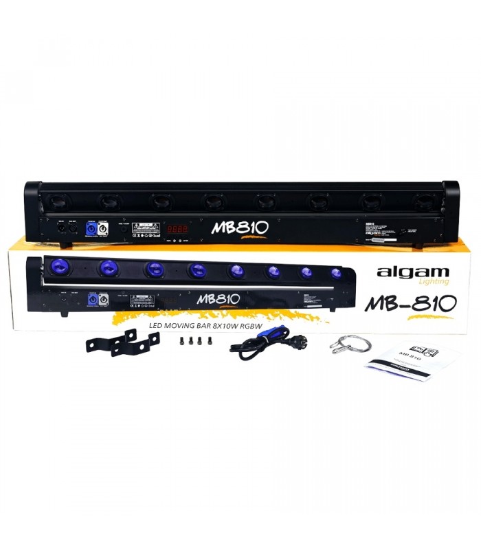 Algam Lighting MB-810 Barra Motorizzata Led 8x10W RGBW