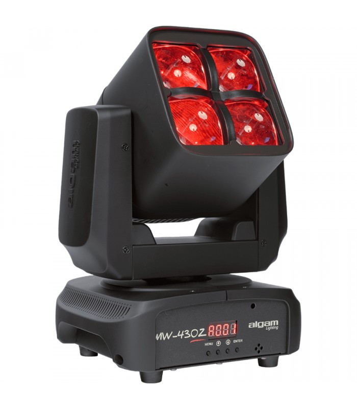 Algam Lighting MW430Z WASH Testa Mobile + Zoom