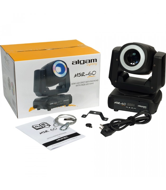 Algam Lighting MSR60 SPOT LED 60W + Ring LED RGB