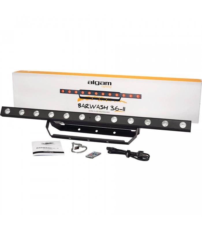 Algam Lighting BARWASH36-II Barra LED 12x3W RGB