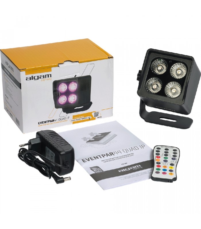 Algam Lighting EVENTPAR 44-QUAD-IP Par LED 4x4W IP65 a Batteria