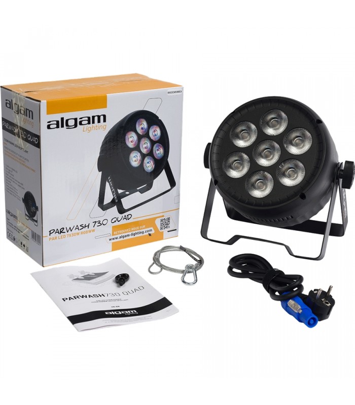 Algam Lighting PARWASH730-QUAD LED 7x30W RGBWW