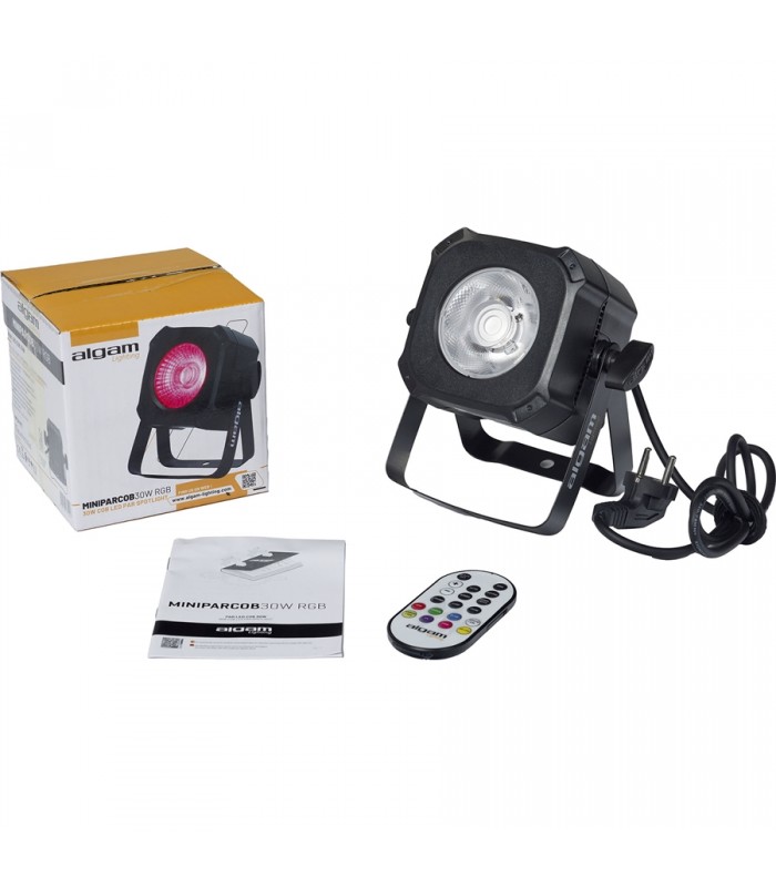 Algam Lighting MINIPARCOB-30-RGB Led COB 1x30W RGB