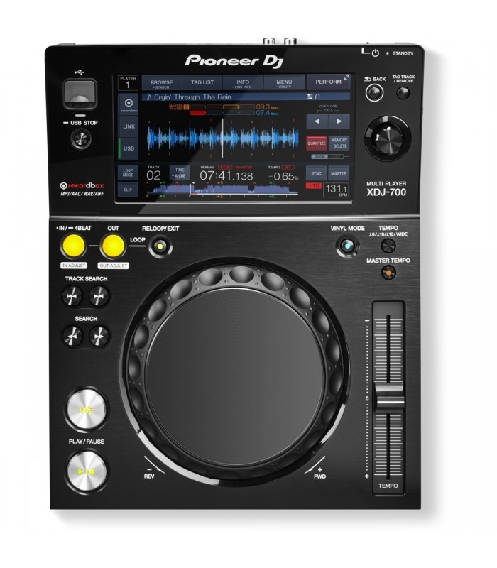 LETTORE DJ MULTIMEDIALE TOUCH SCREEEN XDJ-700