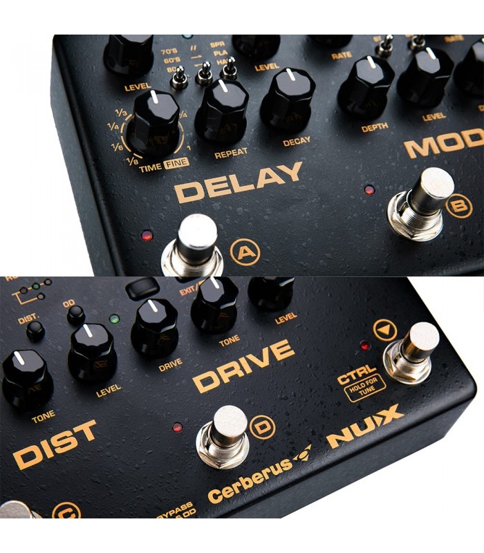 PEDALIERA MULTIEFFETTO NUX CERBERUS PER CHITARRA