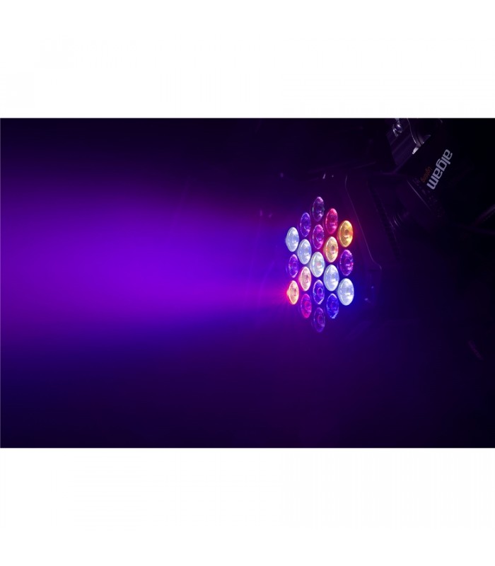 ALGAM LIGHT MINIPAR 193 FX PAR LED 18x1W + 1x3W RGBW DMX
