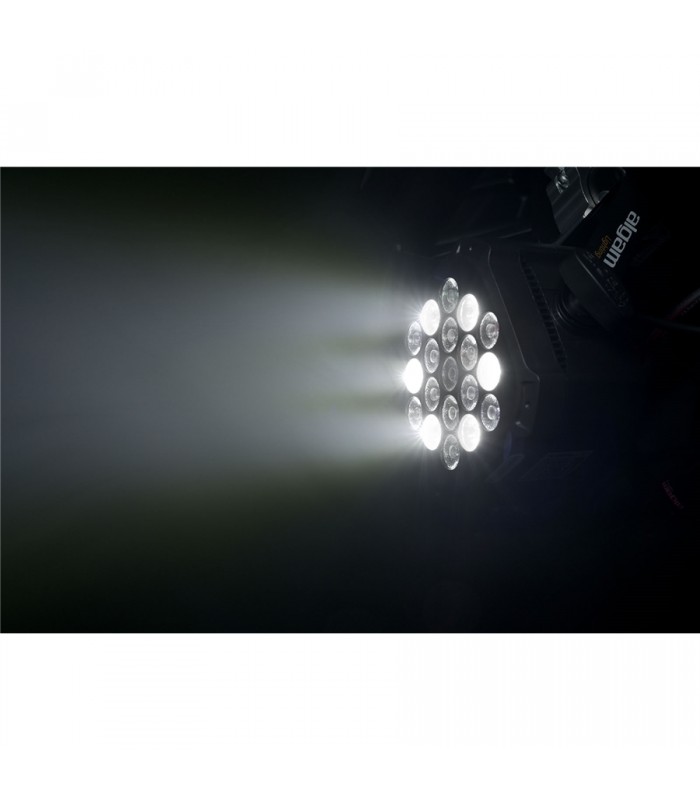 ALGAM LIGHT MINIPAR 193 FX PAR LED 18x1W + 1x3W RGBW DMX