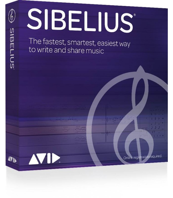 AVID Avid Sibelius Artist 1-Y Sub Promo