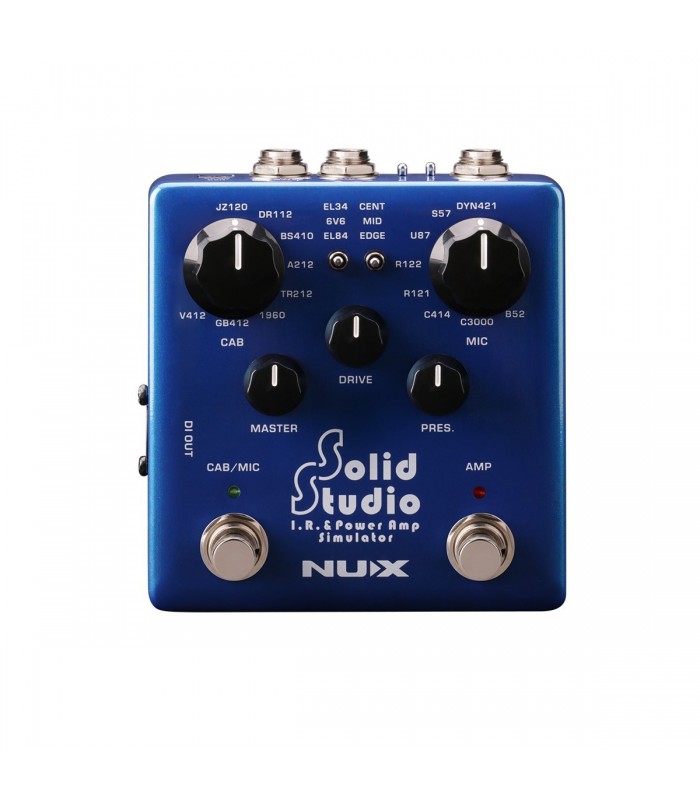 STOMPBOX NUX NSS-5 SOLID STUDIO (IR & POWER AMP SIMULATOR)
