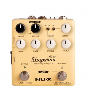 NUX STAGEMAN FLOOR NAP-5 PREAMP ACUSTICO & D.I.
