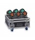 SET 6 PAR A BATT. DA ESTERNO CENTOLIGHT PORTRAIT TONDO CON CASE