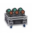SET 6 PAR A BATT. DA ESTERNO CENTOLIGHT PORTRAIT TONDO CON CASE