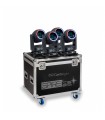 SET 4 TESTE MOBILI BEAM LASER SPIRE LS2000 CON FLIGHT CASE