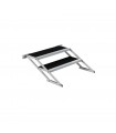 Scala con 2 gradini regolabile da 40 a 60 cm CL-ADST2S-40