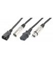 PD Connex CX09-5 IEC M/XLR M-IEC F/XLR F 5m 