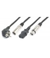 PD Connex CX10-20 Shuko/XLR M-IEC F/XLR F 20m