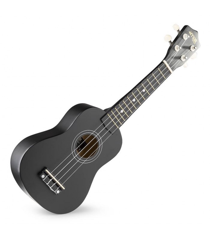 MAXMusic UKEY Ukulele Sopraan 21 Black