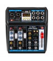 Vonyx VMM-P500 4Music Mixer 4Ch/BT/MP3/US