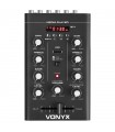 Vonyx STM500BT Mixer 2CH, BT, MP3, Displa