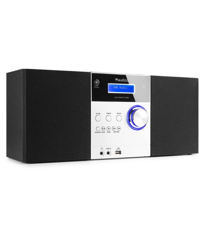 Audizio Metz Micro HiFi System Aluminium