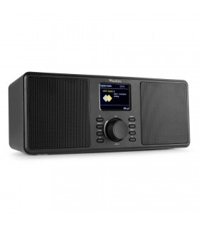 Audizio Monza DAB+ Stereo Radio Black