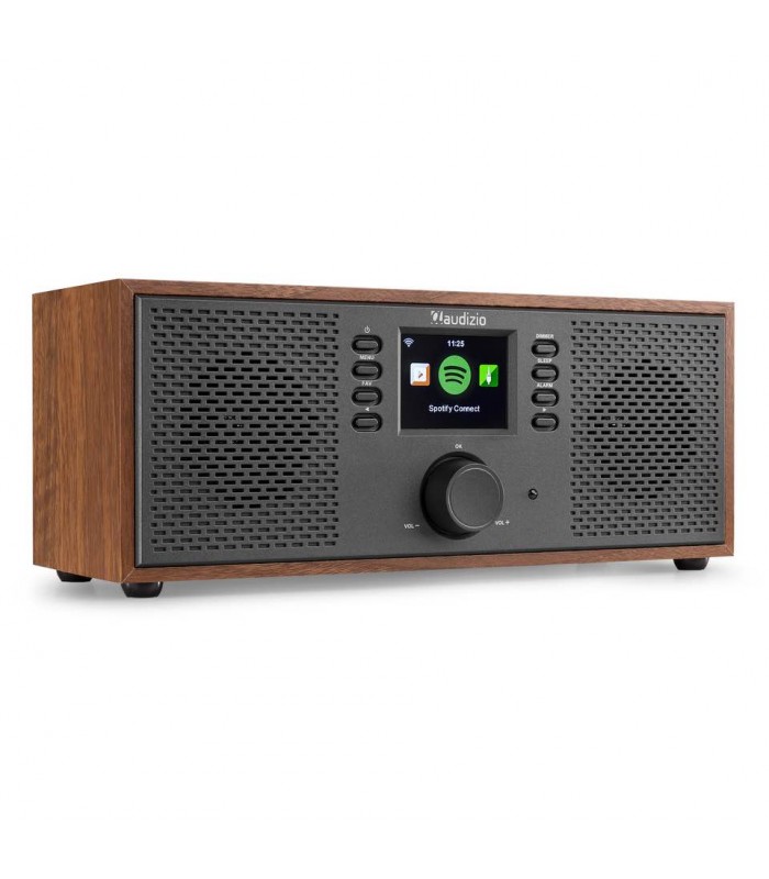 Audizio Rimini Internet Radio WiFi BT Wood