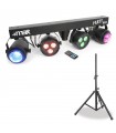 beamZ PartyBar1 2PAR 3x4in1LED+2 JellyB