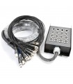 PD Connex CX160 Stage Snake XLR 12 F+4 M 15m
