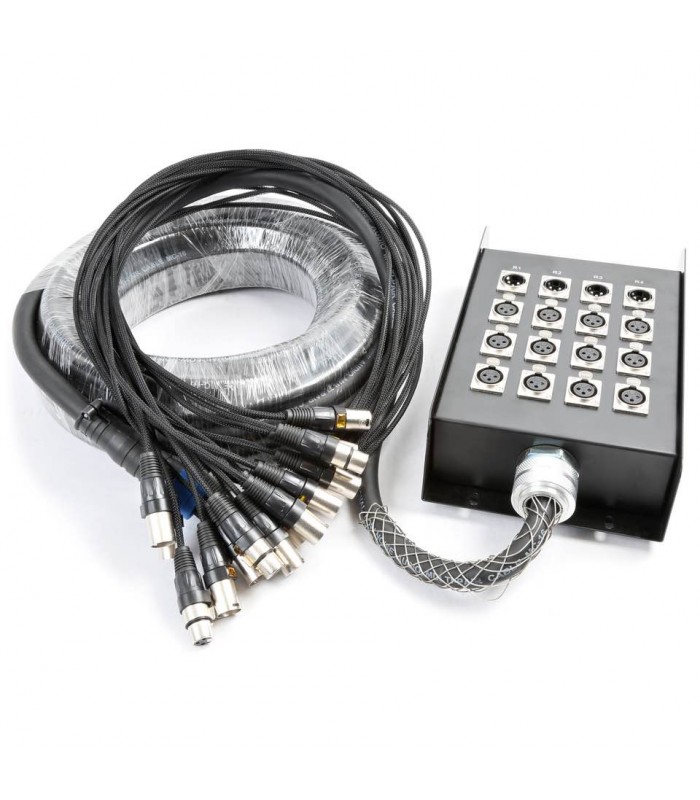 PD Connex CX162 Stage Snake XLR 12 F+4 M 30m