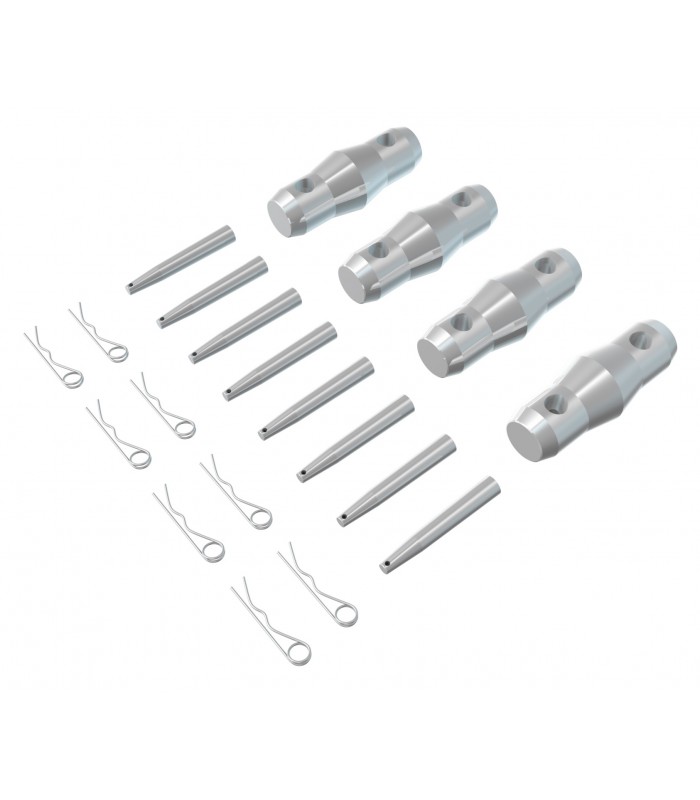 beamZPro P30 Truss Conn.Set 4 couplers, 8 cl