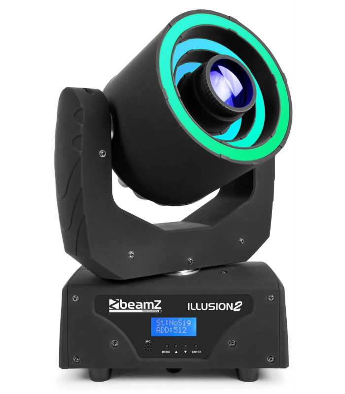 BeamZ Illusion II Testa Mobile 3 anelli LED 30W Spot