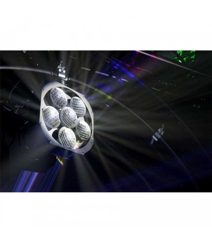 Algam Lighting MOVING-MIRROR-6 Effetto Palla Specchio Motorizzata