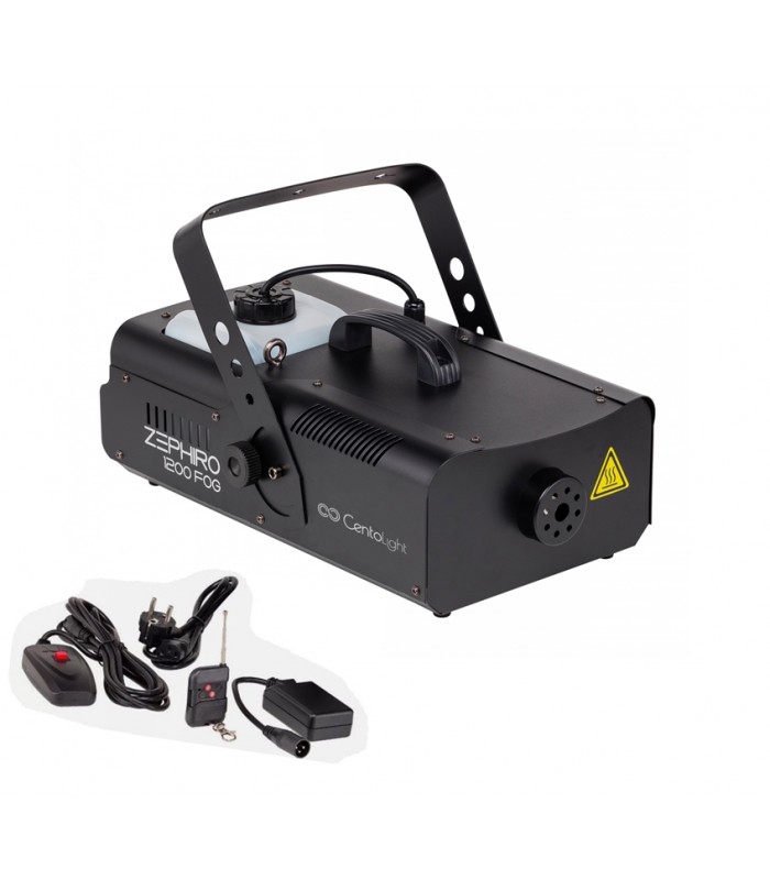 CENTOLIGHT ZEPHIRO FOG 1200 MACCHINA DEL FUMO 1200W CON RADIOCOMANDO