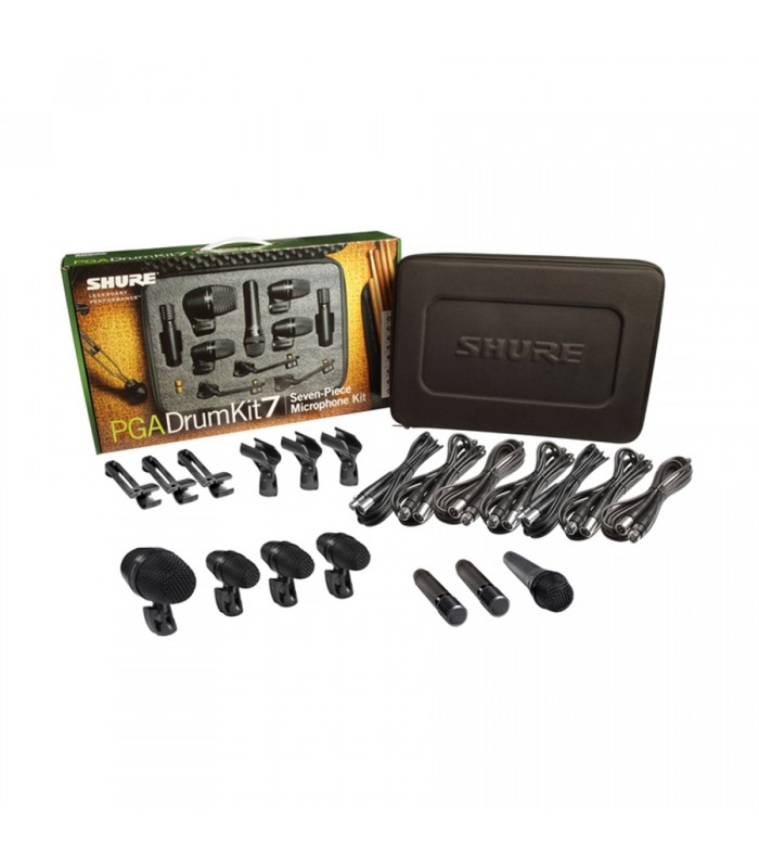 Shure PGADRUMKIT7 Kit da 7 microfoni per batteria