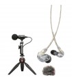 Shure MV88-215CL-BNDL Kit mic MV88 e auricolari SE215-CL